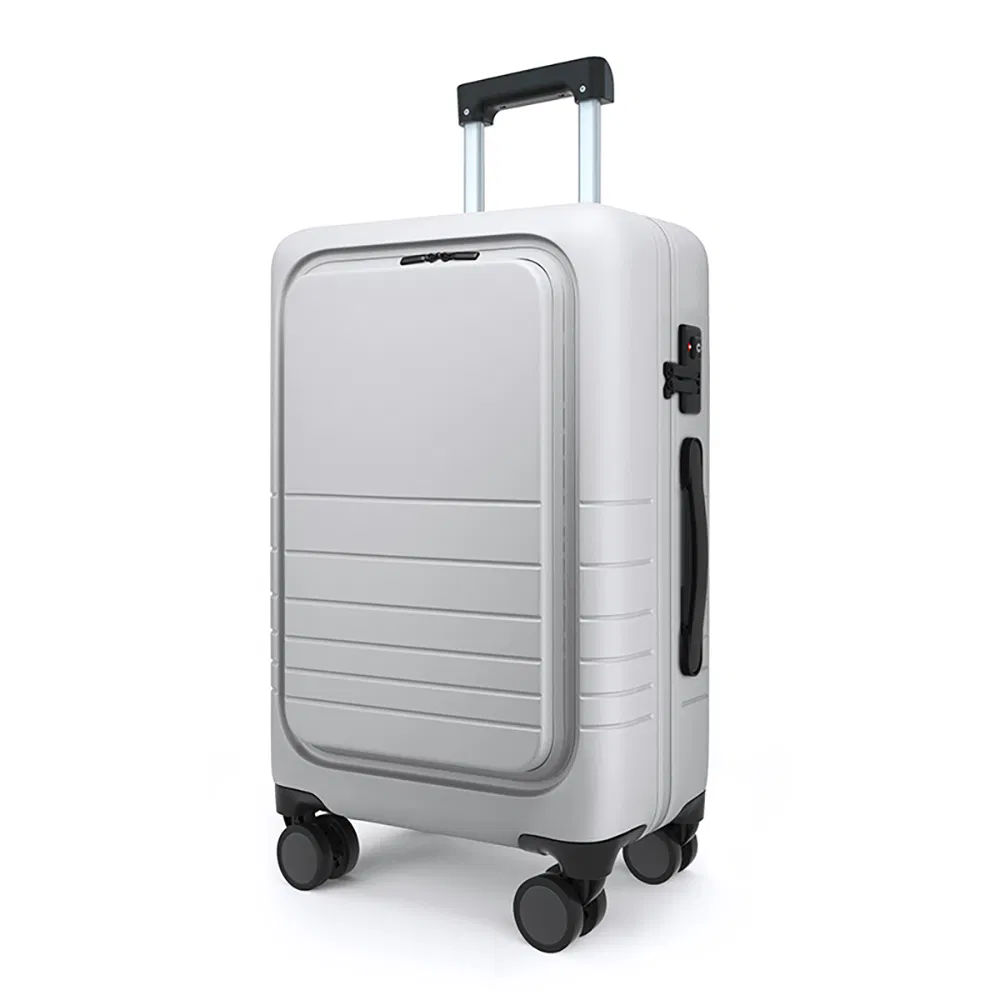 Custom Logo Suitcase Trolley Bag Luggage on Wheels for Air Travel