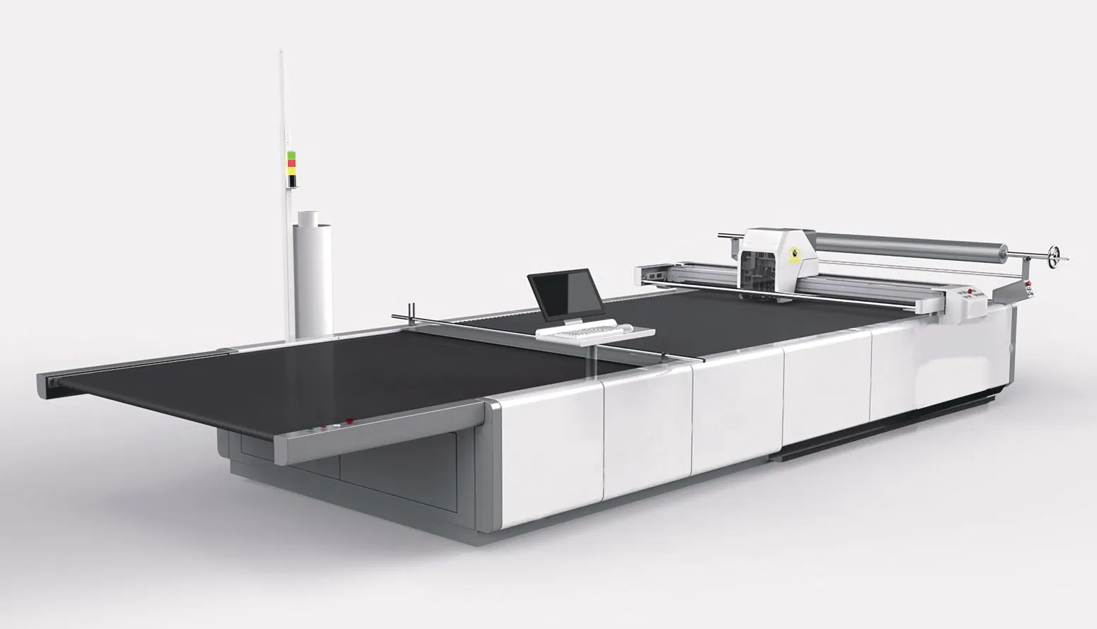 High-Efficiency and High-Power Automatic Fabric Cutting Machine for Woven or Knitting Cloth Cutting Machine
