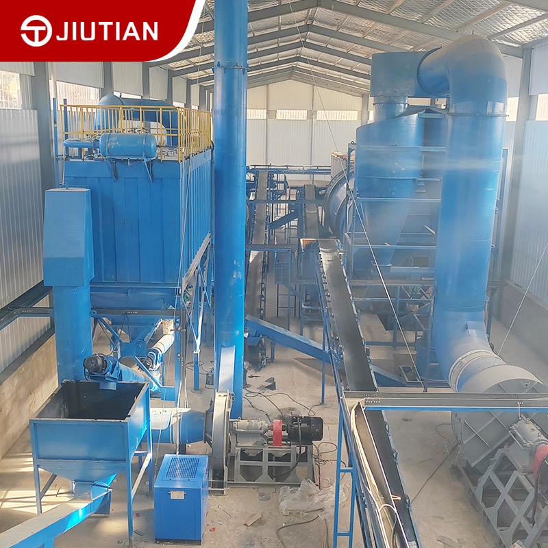 Industrial Rotary Drum Dryer Machine for Cassava Residue