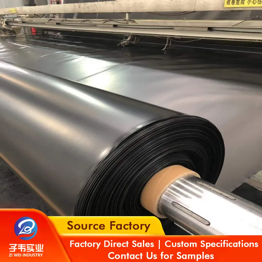ODM HDPE Geomembrane Liner for Aquaculture Fish Farm Pond Agricultural Irrigation Landfill
