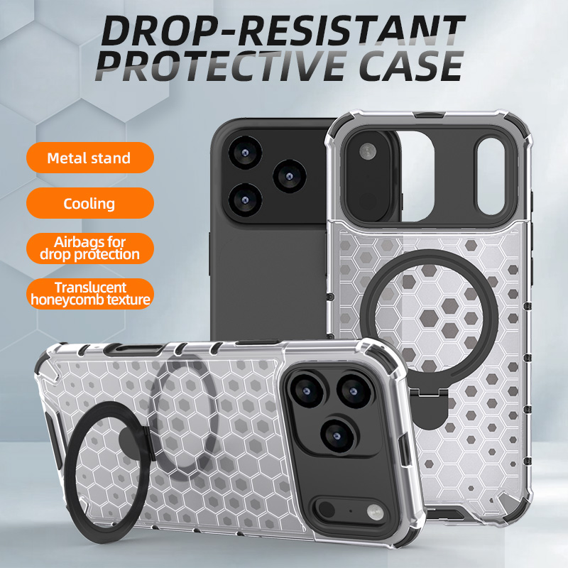 Luxury Drop Protection Wireless Charging Protector Cover for iPhone 17 PRO Max Shockproof Mobile Phone Case for iPhone 17 Air