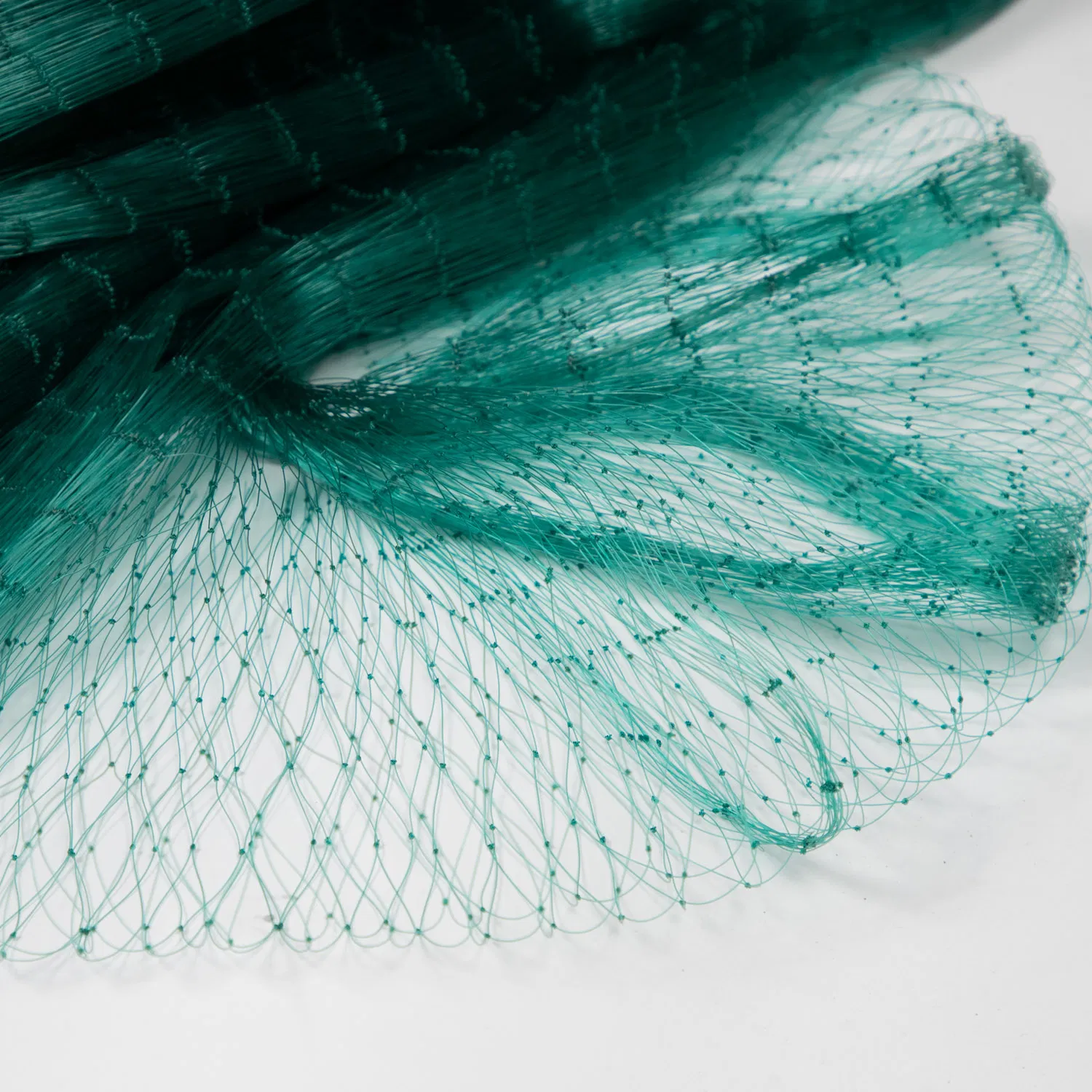 20-75MD Hot Selling 0.08mm-0.2mm Green 1.5-20cm Mesh Nylon Monofilament Cast Fishing Net
