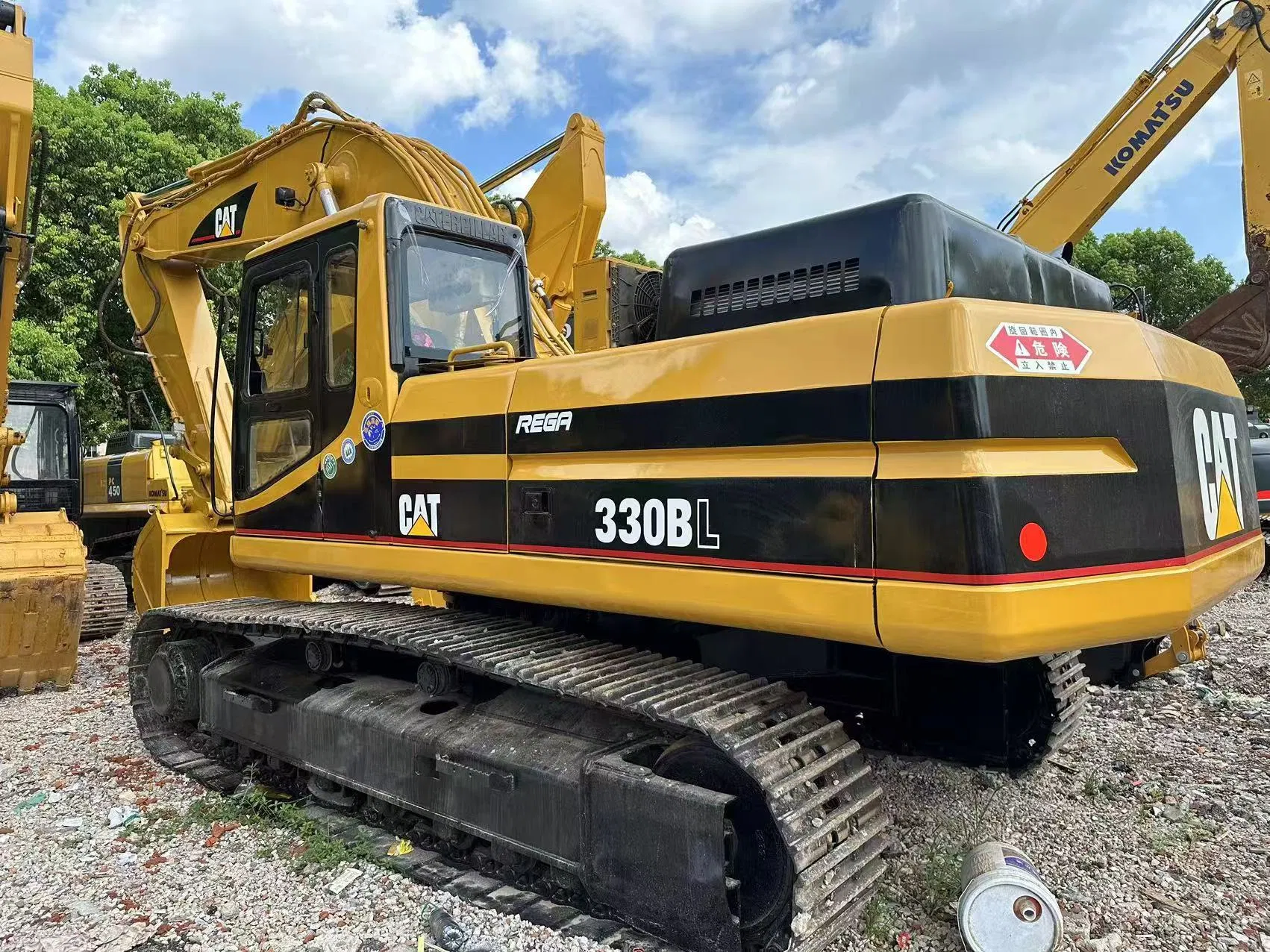 Used Caterpillar 330b Mass Excavation Machine for Large Earthmoving