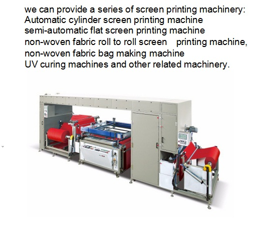 Fb-Nwf12010W Model The New Four Color Non-Woven Fabric Screen Printing Machine