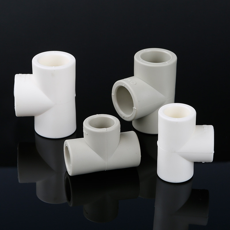 China Water Pipe Fitting PPR Equal Tee for Hot Fusion Welding Connection