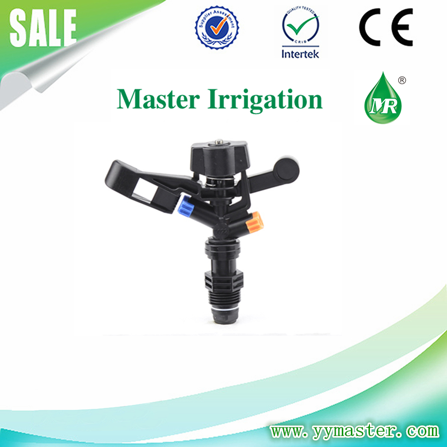 1/2" Full Circle Plastic Impulse Male Sprinkler Head for Agricluture Garden