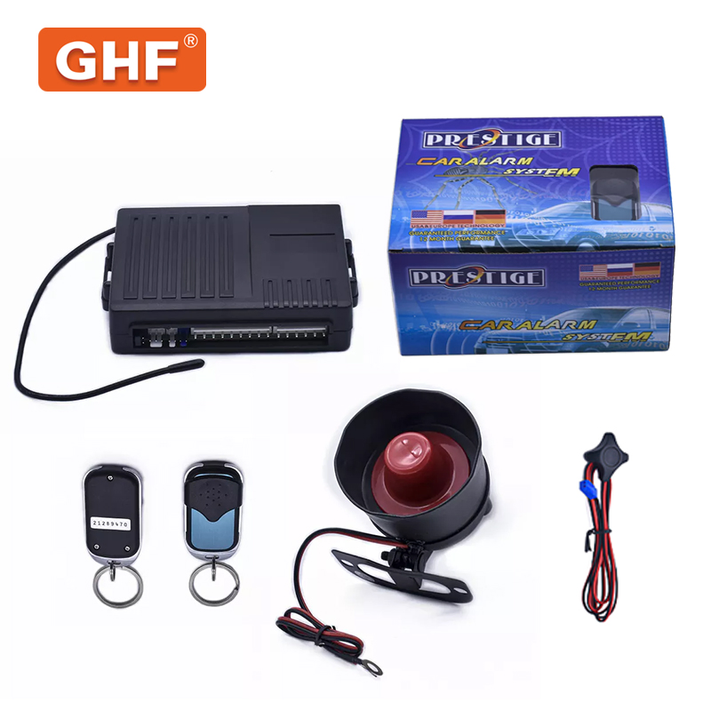 12V Cut off Anti Hijacking Car Alarm System with Auto Immobilizer