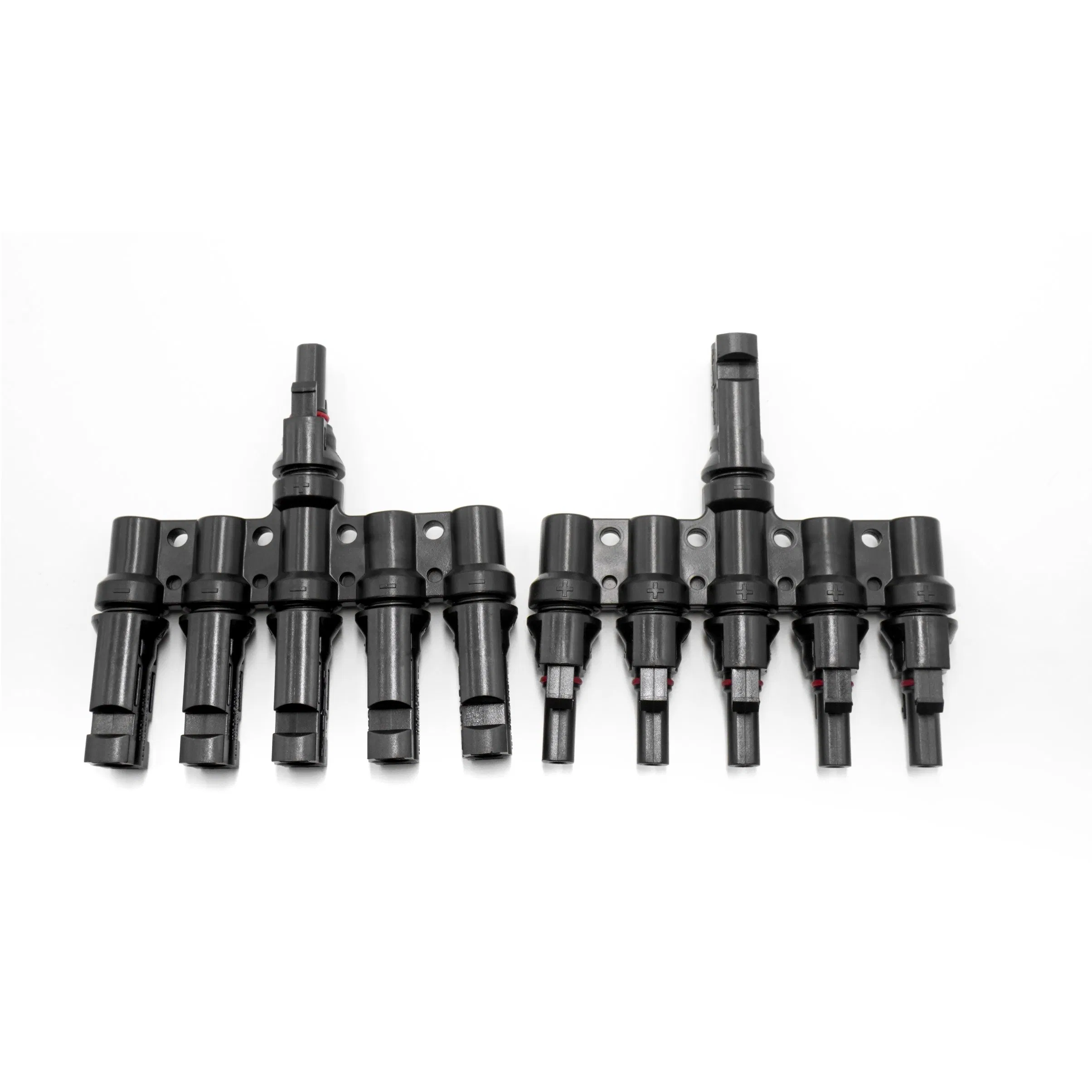 Dustproof 1000V DC PV004-T5 Solar Panel Cable Wire T Branch Connector