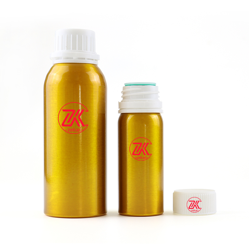 Customized Color 100ml Aluminum Bottle for Essential Oils with PP Tamper Evident Screw Cap