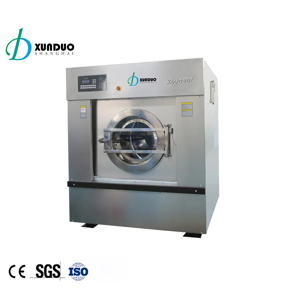 Xgq-100f High Quality Industrial Sheets or Clothes Washer Extractor Price