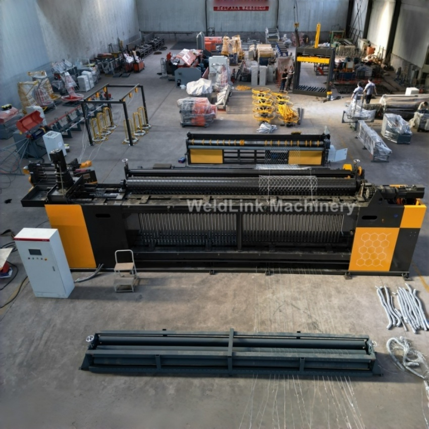 High Production Gabion Mesh Weaving Machinery Direct Factory
