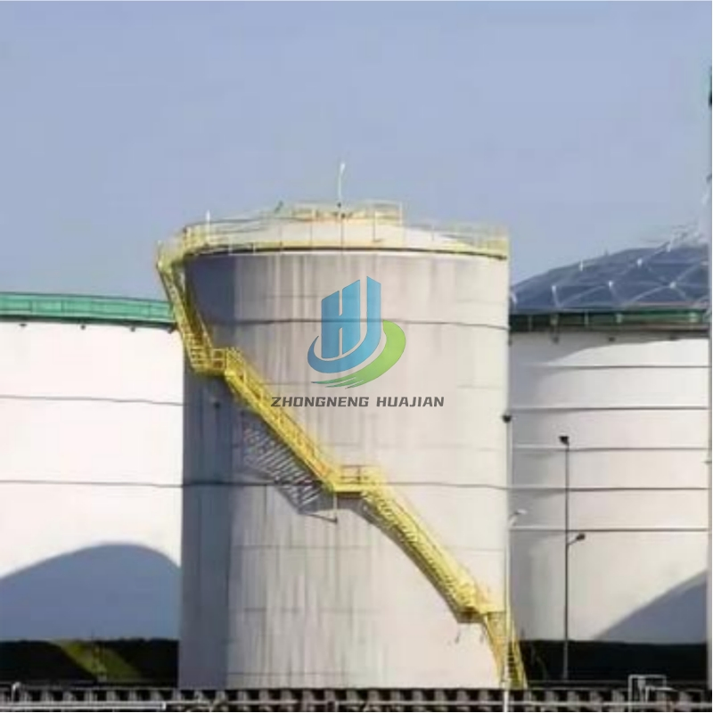 Heavy Duty Vertical Large Scale Oil and Chemical Fluid Fuel Storage Tank with Explosion Proof Manhole