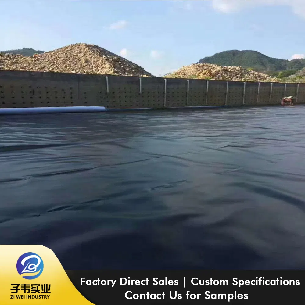 HDPE Geomembrane Liner for Landfill Mining Tailings Dam Environmental Engineering Factory Supply