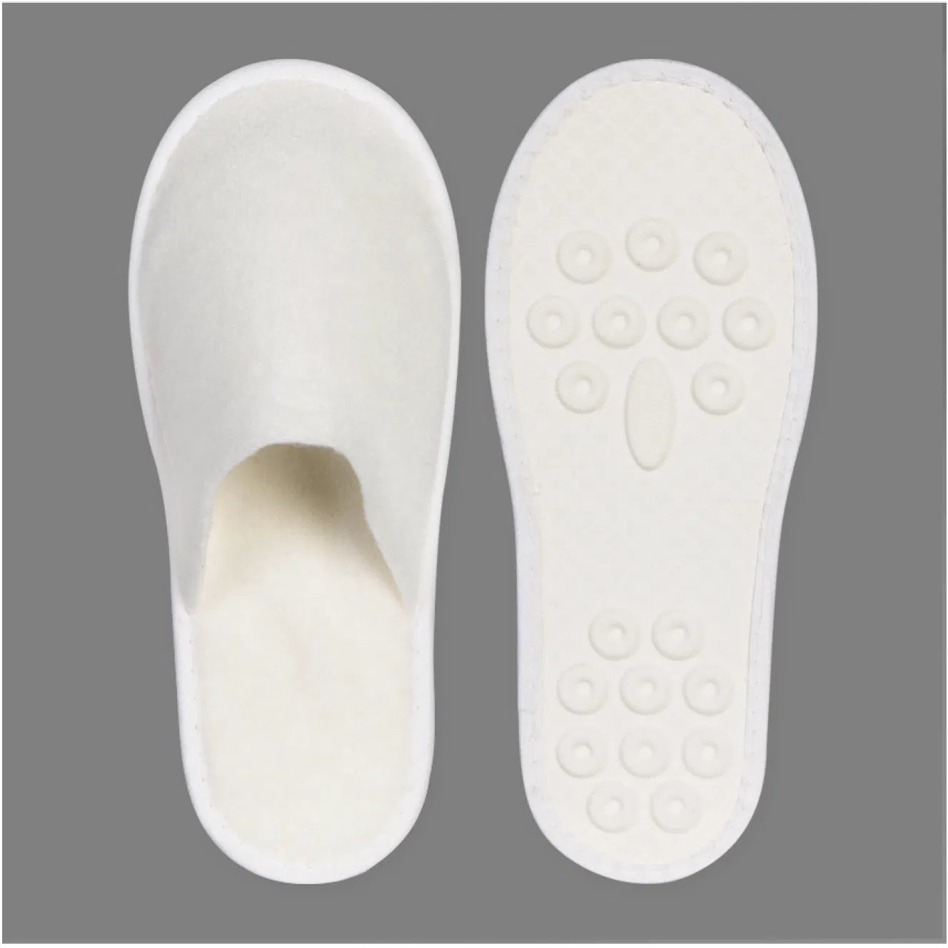 Custom Logo Disposable Slippers OEM Wholesale Eco-Friendly Hotel SPA Guest Slipper