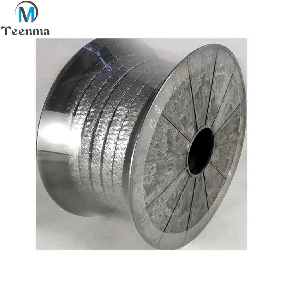 Good Lubricant Black Pure Graphite Packing for Mechanical Sealing