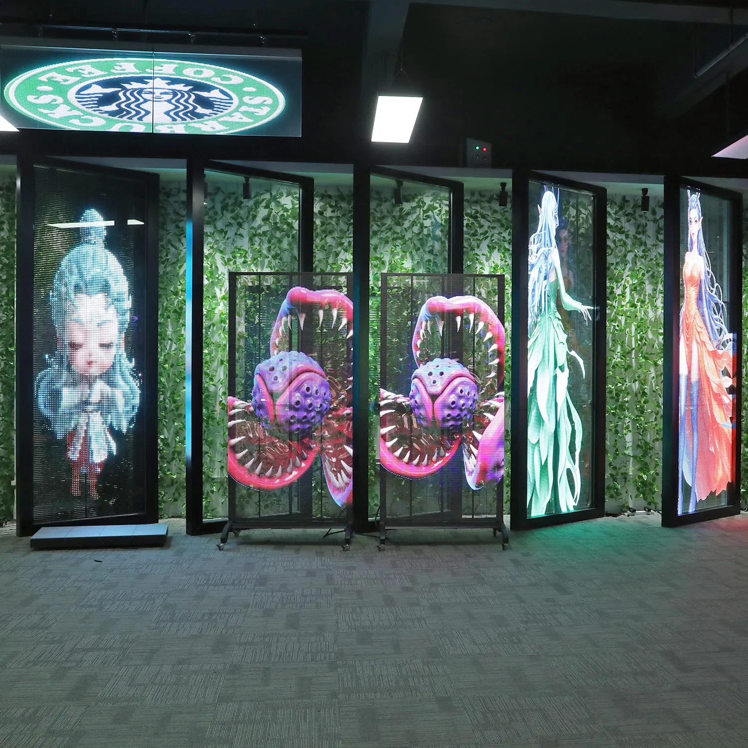 New Technology Best Price High Transparency Ultra-Light and Thin Transparent LED Display