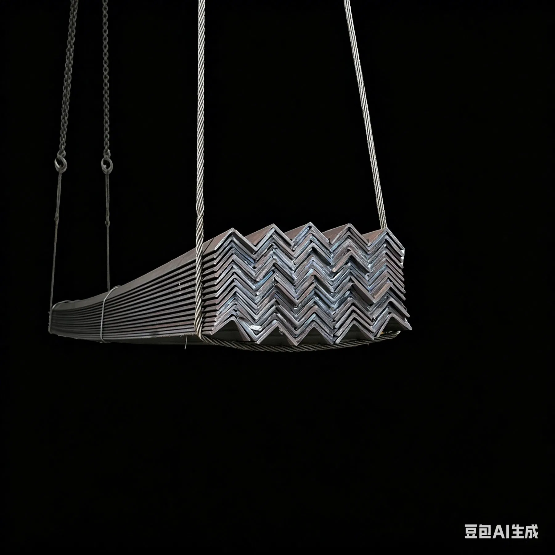 Weldable Carbon Steel Black Angle Steel with Cutting & Bending Services
