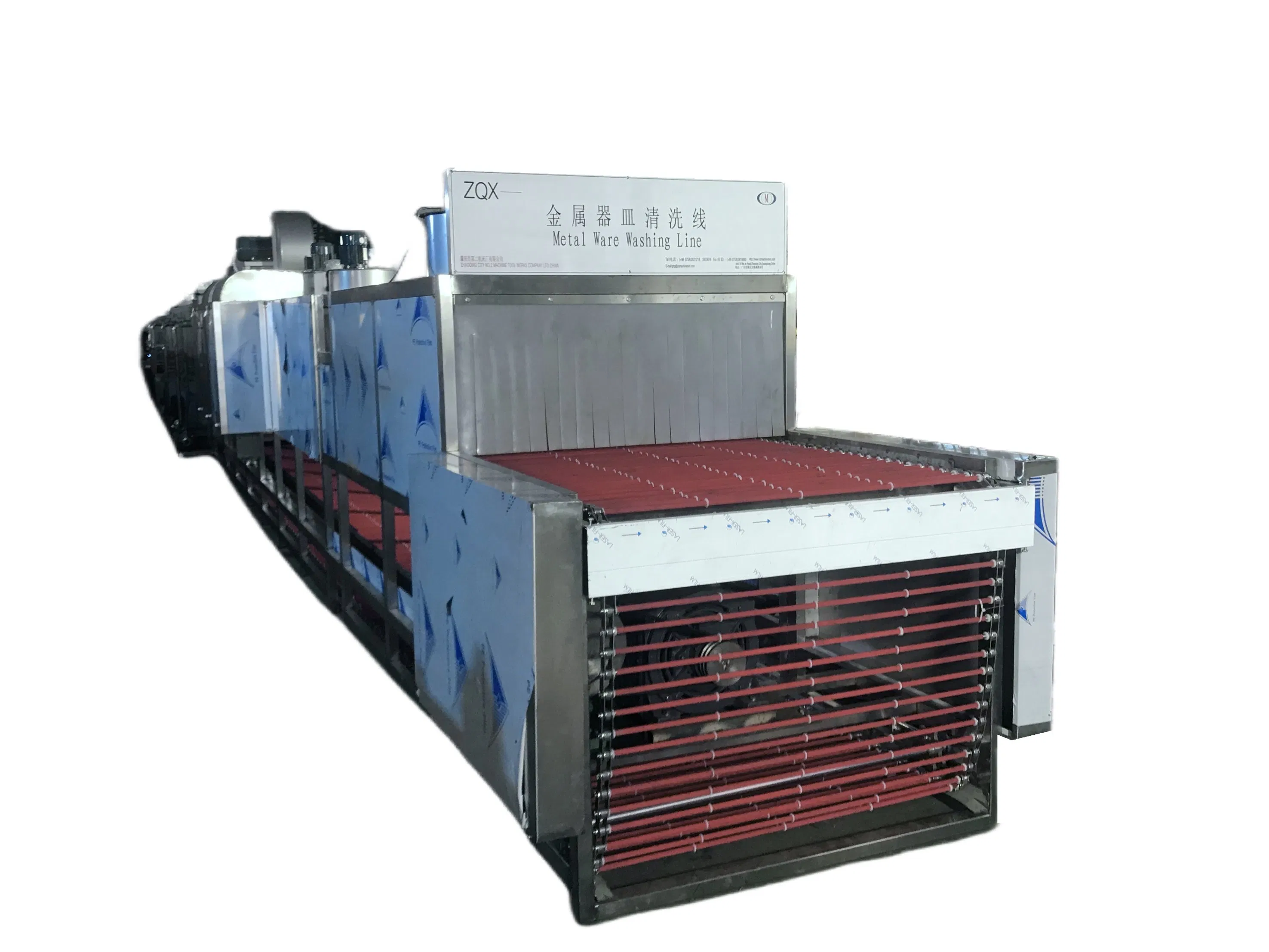 Metal Ware/Cookware Washing Recycle Line, Automatic, Degreasing Machine, Remove Oil, Electricity/Gas/Steam Heated, Customized Design Available
