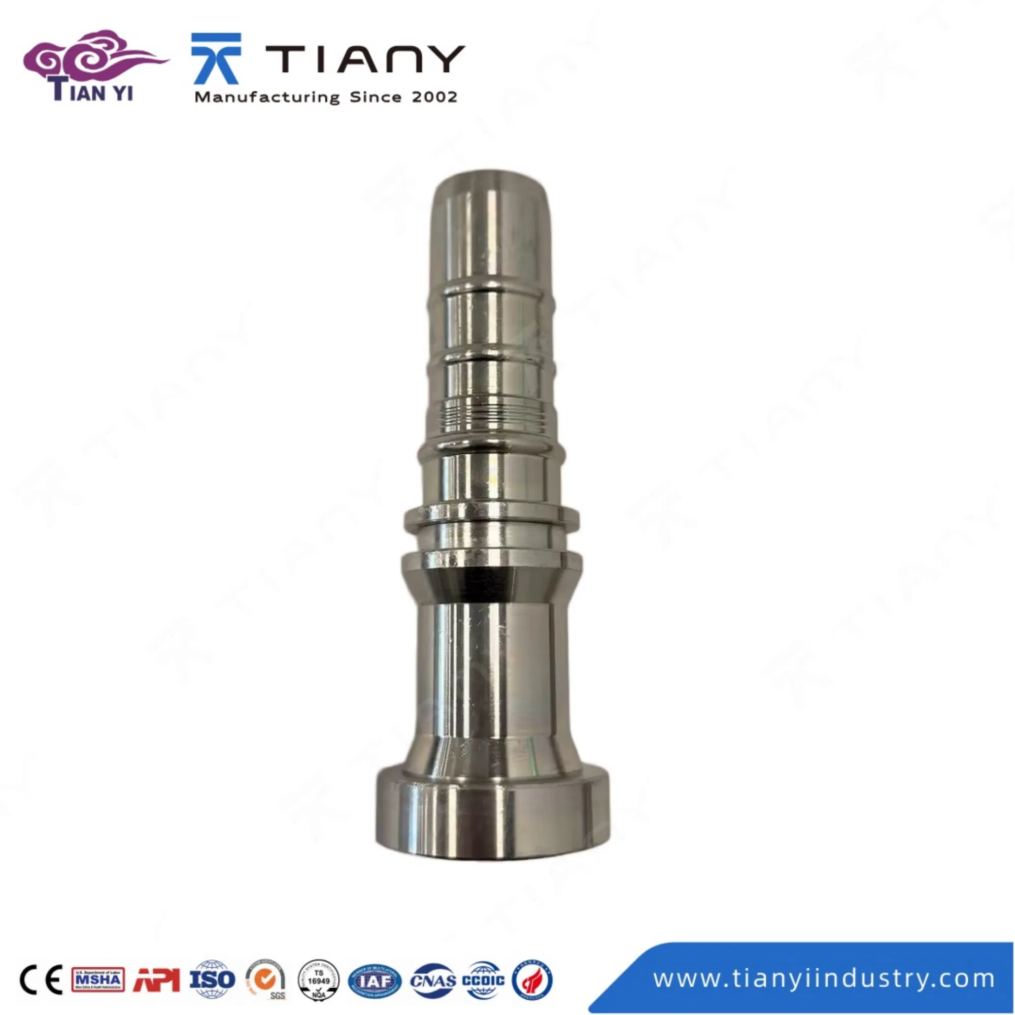 Standard SAE J516 Compliant 87311 SAE Flange 6000psi, 3000psi 87311 Hose and Fitting Connector Reusable Hydraulic Hose End Connector