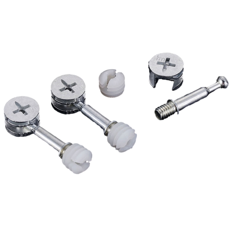 Steel/Iron/Zinc Alloy/Plastic Minifix Furniture Hardware Eccentric Cam and Bolt for 15mm 16mm 18mm 20mm 22mm Cupborad Caja Tuerca Perno
