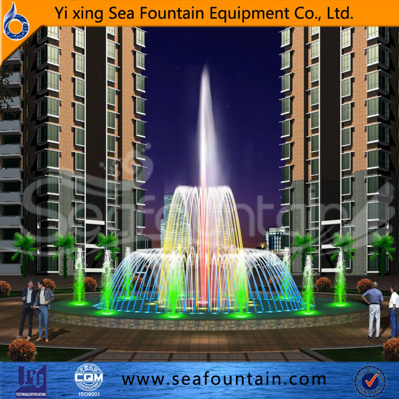 Outdoor Wooden Package Program Control Fountain