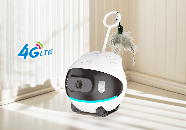 High-Definition Wireless Pet Camera with Night Vision, Two-Way Audio, Classic Style, Offline System, and Eco-Friendly