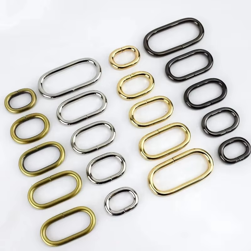 Wholesale 38mm Zinc Alloy O Ring Buckle Heavy Duty Durable Luggage Bag Hardware Accessories for DIY Handmade Bag Chain