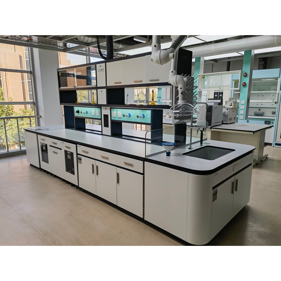 Aluminum Alloy Lab Central Bench with Cooling Circulation System for Experiment
