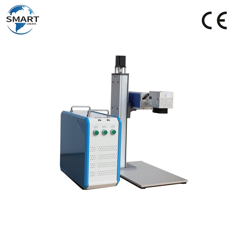 20W/30W/50W Hot Sale Portable Fiber CO2 UV Laser Marking Machine/ Laser Marker for All Materials
