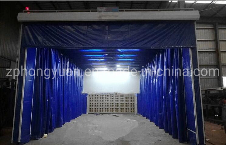 Large Retractable Car Paint Booth Cabin Portable Spray Booth Painting with Filter System