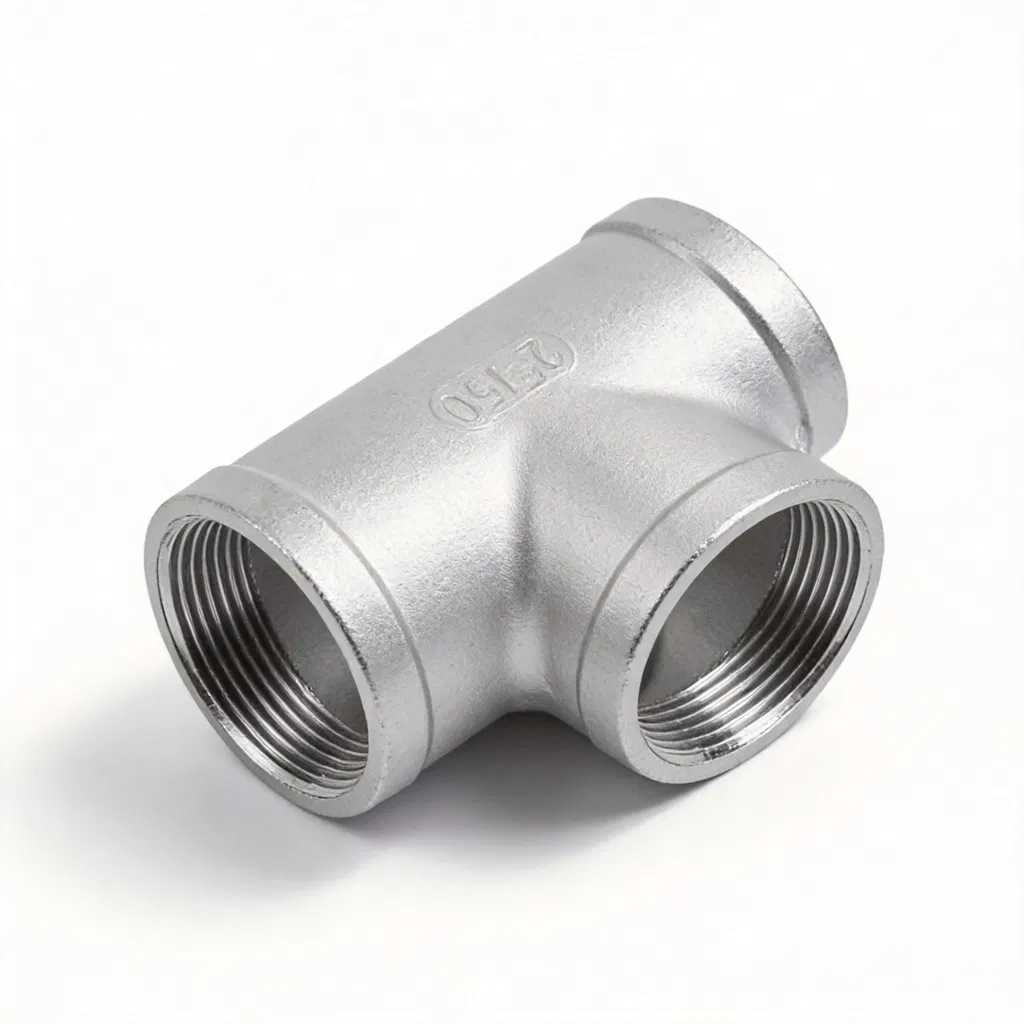 Corrosion Resistant SS316 Tee Fitting for Durable Plumbing Projects