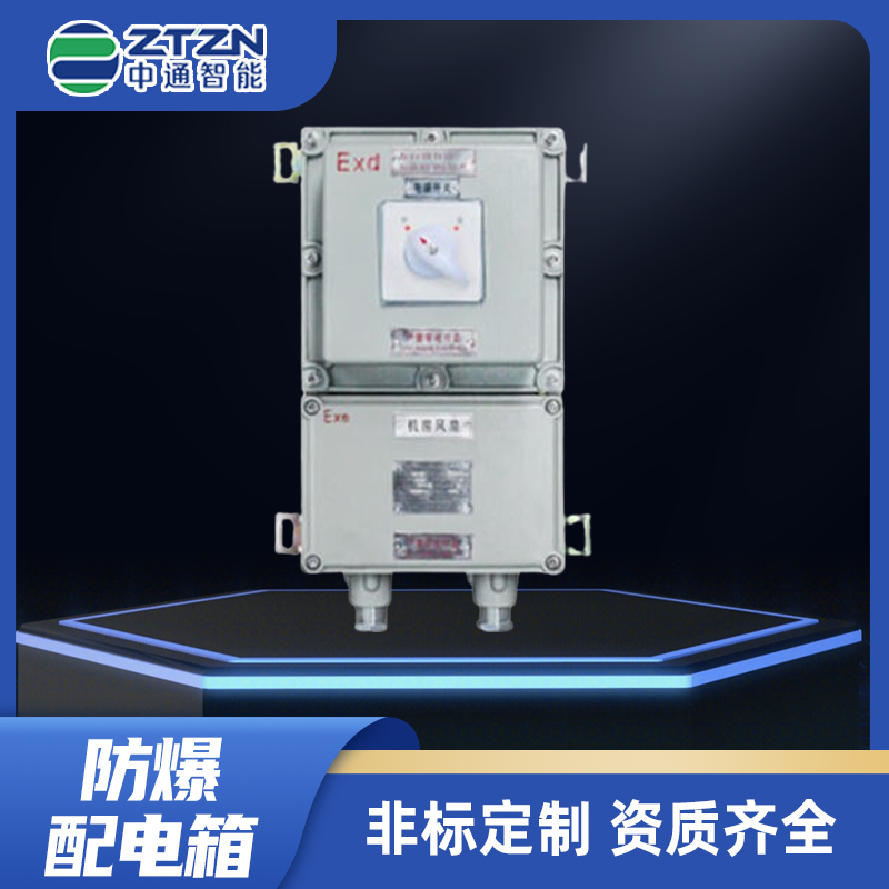 Explosion-Proof Box for Gas Stations with Tailored Power Distribution