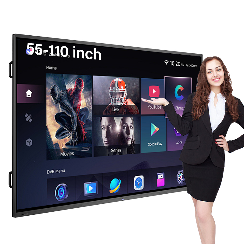 High Quality 55 Inch Touch Screen Interactive Whiteboard Digital White Board for Teaching