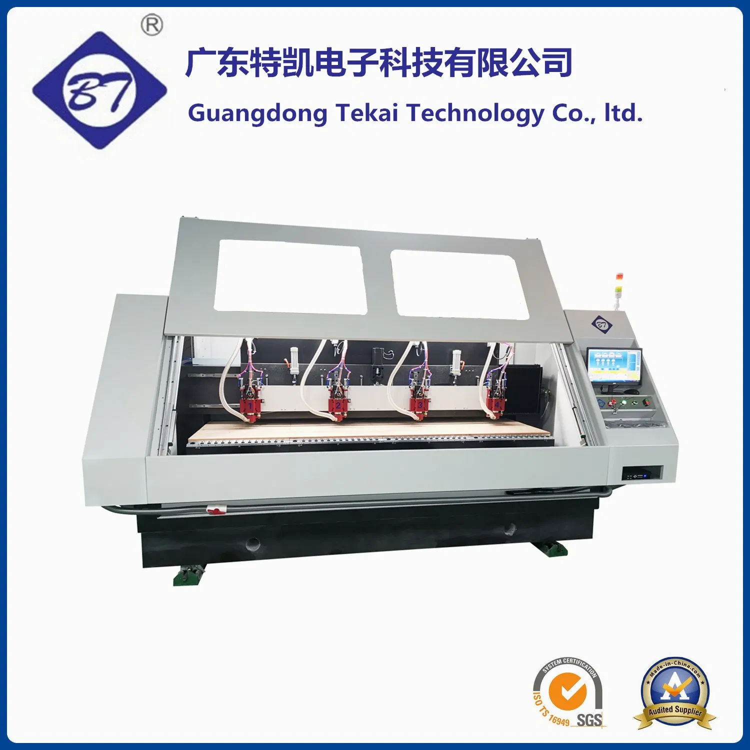 PCB CNC Drilling Routing Machine Double Spindle Routing and Drilling Machine