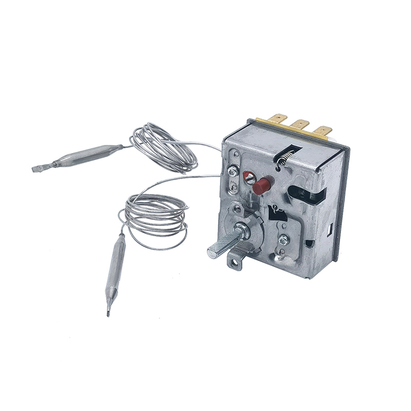 Three-Phase Dual-Control Capillary Thermostat for Electric Water Heaters and Ovens