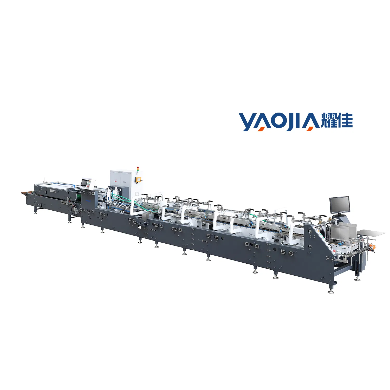 Cosmetic Medicine Stationery Box Folding Gluing Machine Folder Gluer Small Paper Box Making Machine