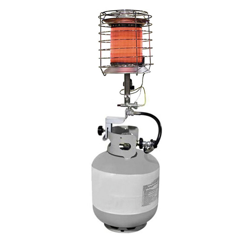 Warmer Appliance Zobo Radiant Heater Infrared Outdoor Camping Hiking Ice Fishing 360 Degrees Propane LPG Heater