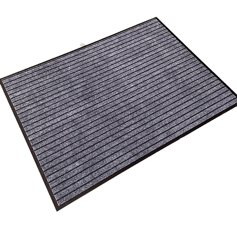 Factory Produce Ribbed Non Slip Indoor Door Mats Washable Entrance Outdoor Mats