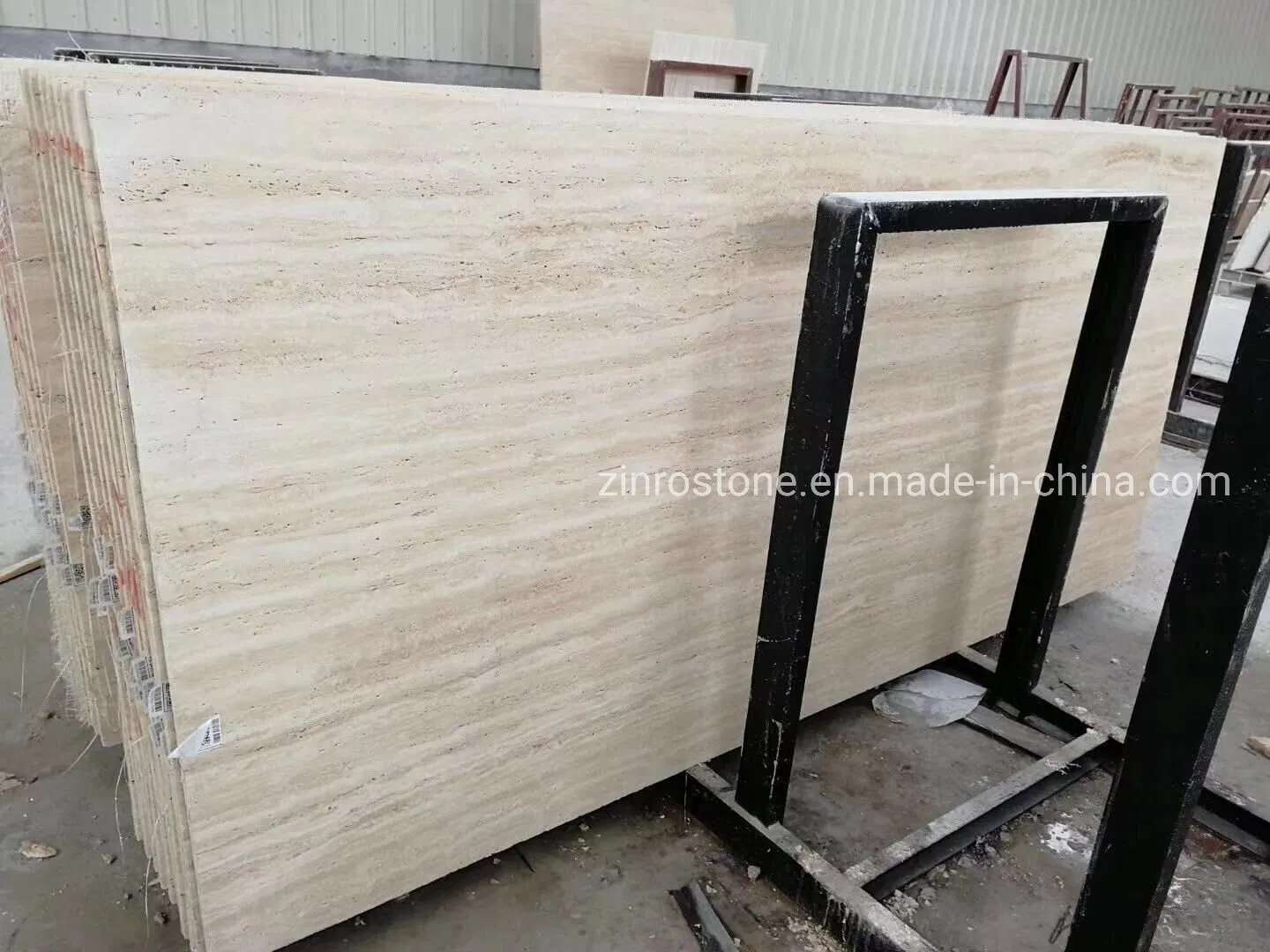 Italy Rome Travertine Beige Marble Tile/Slab for Wall/Floor Indoor Project Decorative