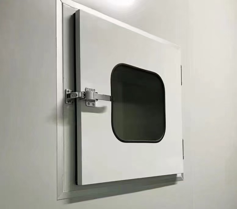 Wall-Mounted Class 100 Cleanroom Passbox for Sterile Environments
