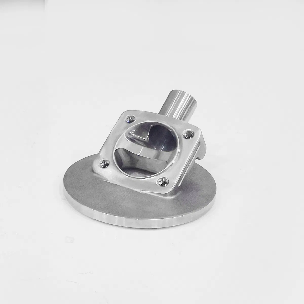 Stainless Steel Sanitary Forging/Casting Valve Body for Tank Bottom Valve