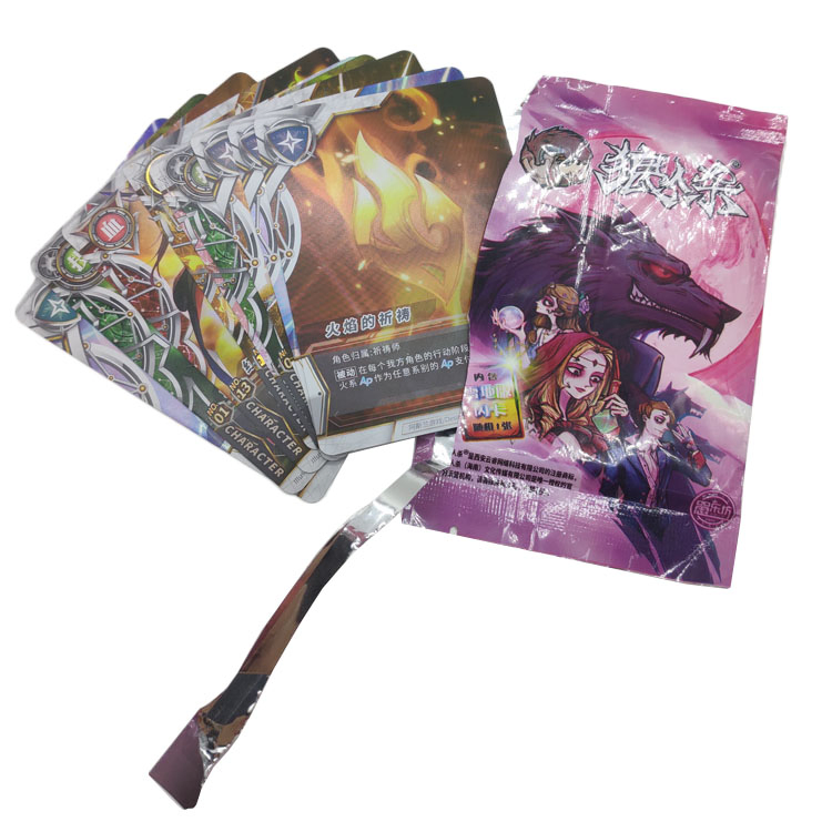 Custom Your Own Designs Similar Pokemon Trading Cards Booster Packs with Foil Bag