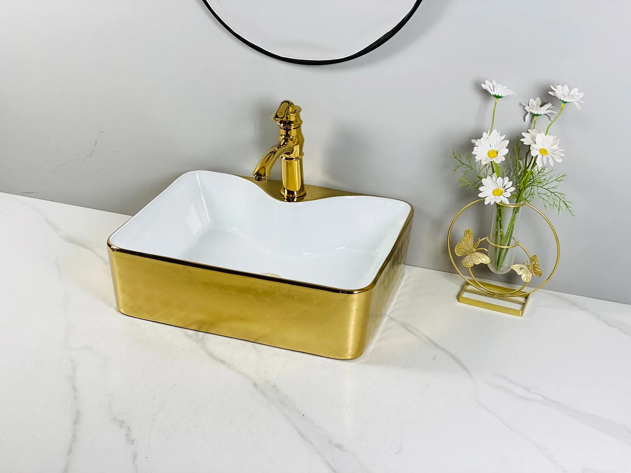 Modern Ceramic Bathroom Sink with Elegant Design for Stylish Spaces Wash Basin