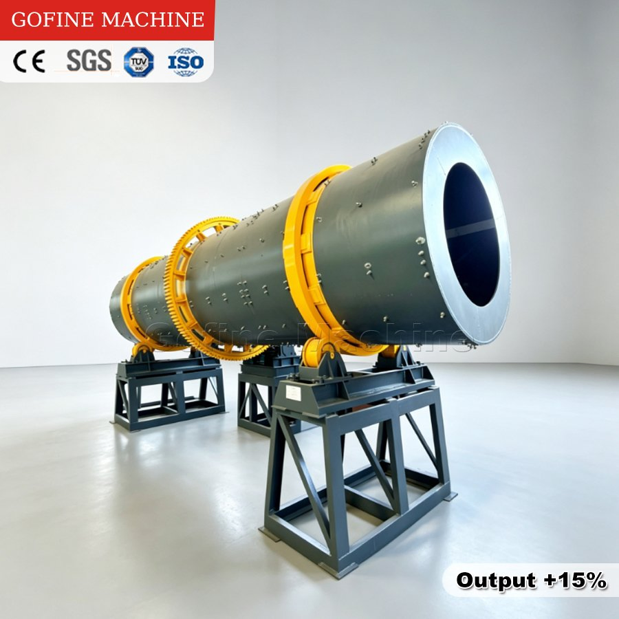 Steam Rotary Drum Granulator Machine for Map/DAP Phosphate Fertilizer Production