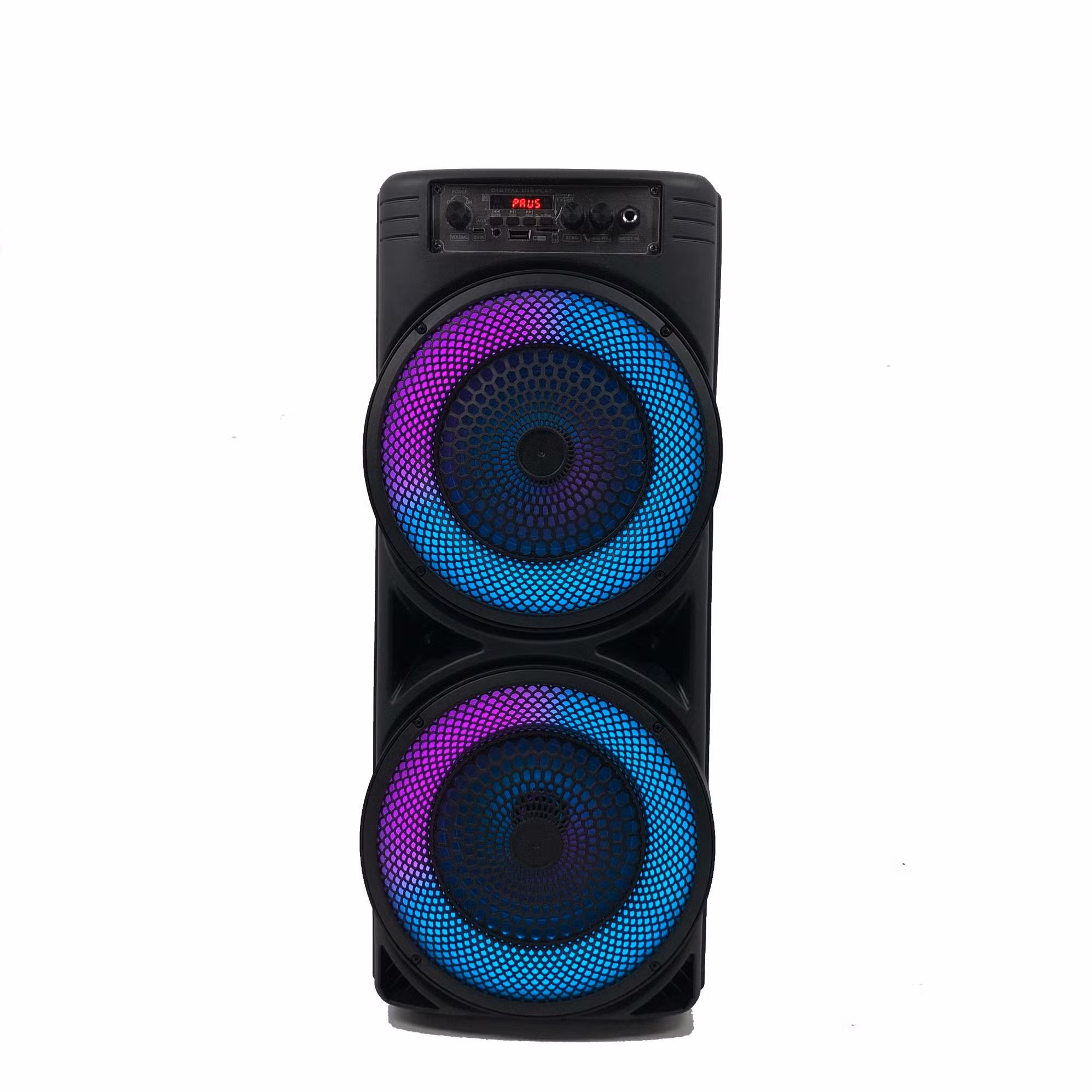 New Multimode Light Speaker Home Theater Stage Speakers Karaoke Subweoofer Boombox Portable Wireless Speakers