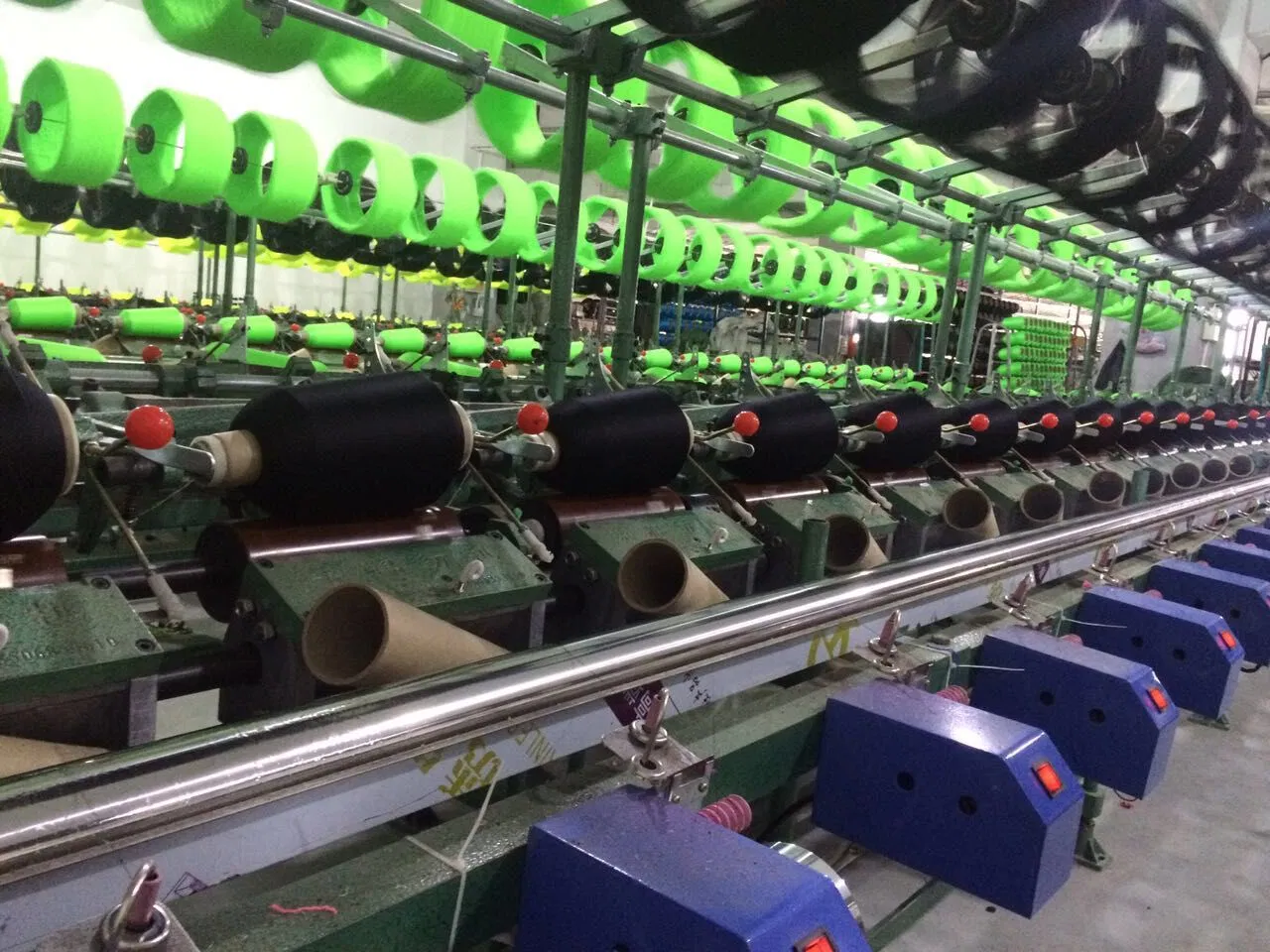 Nylon Yarn Winding Machine Bobbin Yarn Winding Machine 12 Spindles Yarn Winding