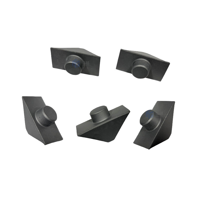 Customized Tungsten Carbide Blank Triangle Tips with Step for Tooling Wear Parts