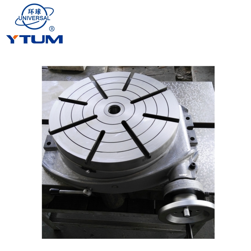 Ts1250A Horizontal Manual Rotary Table 100mm/160mm/200mm/250mm/320mm/400mm/500mm/630mm/800mm