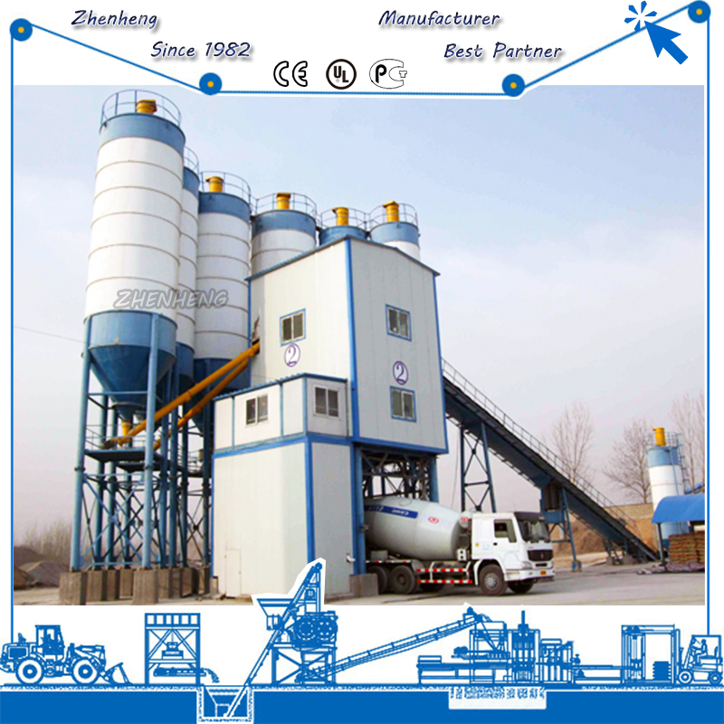 High Production Ce Quality 90m3/H Mixing Concrete Plant