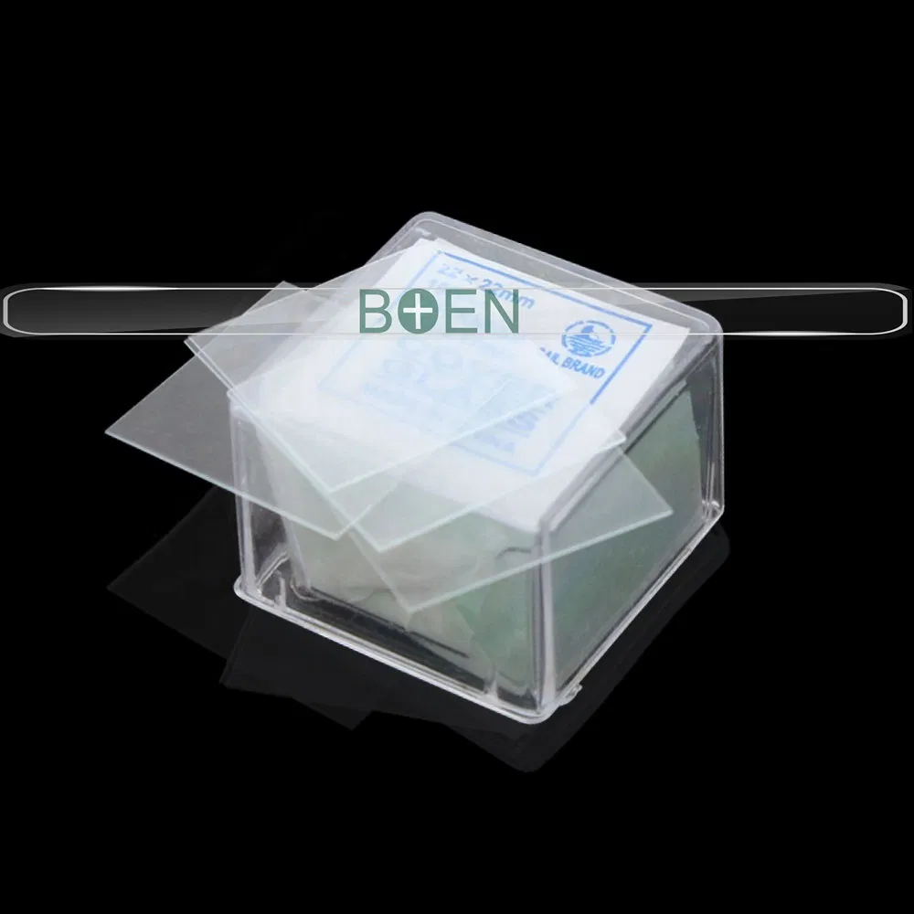 Lab Use Square Rectangular Microscopy Microscope Glass Cover Slips Glass Coverslips